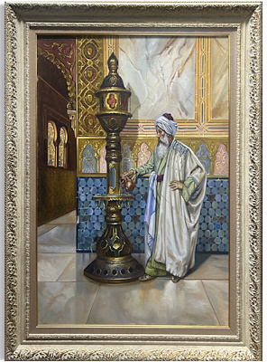 Avrupa imzalı tablo — Yağlı Boya, 100×70 cm, 11.000 TL müzayede satışı