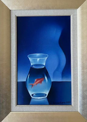 Sezai Kara imzalı tablo — Yağlı Boya, 40×25 cm, 2.500 TL müzayede satışı
