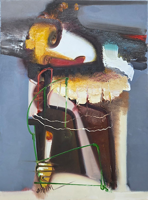 Assim Resuloğlu imzalı tablo — Yağlı Boya, 60×80 cm, 8.000 TL müzayede satışı