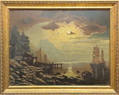 Kevorkyan imzalı tablo — Yağlı Boya, 51×40 cm, 6.000 TL müzayede satışı