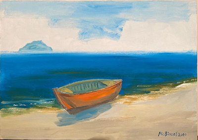 Celal Binzet imzalı tablo — Yağlı Boya, 35×50 cm, 3.500 TL müzayede satışı