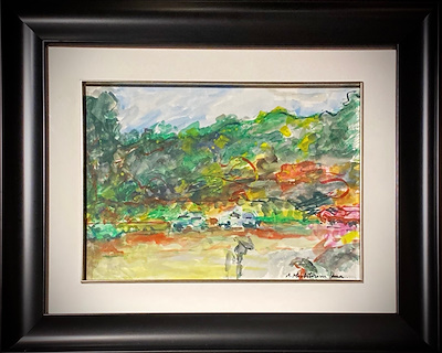 Muhterem Oma imzalı tablo — Yağlı Boya, 30×38 cm, 6.500 TL müzayede satışı