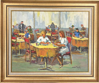 Erkan Geniş imzalı tablo — Yağlı Boya, 40×50 cm, 5.500 TL müzayede satışı