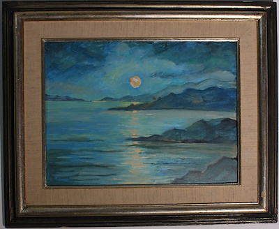 Tulga Ocakçıoğlu imzalı tablo — Yağlı Boya, 30×40 cm, 1.000 TL müzayede satışı