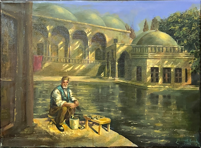 Mehmet Kanık imzalı tablo — Yağlı Boya, 60×80 cm, 10.000 TL müzayede satışı