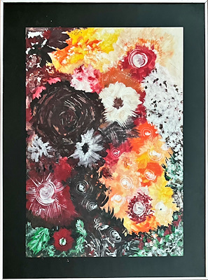 Haluk Nazmi Daga imzalı tablo — Karışık Teknik, 49×34 cm, 1.000 TL müzayede satışı
