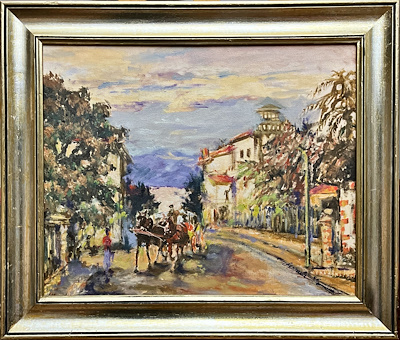 Ferruh Ertürk imzalı tablo — Yağlı Boya, 61×51 cm, 8.000 TL müzayede satışı