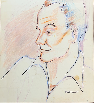 Faruk Alpkurt imzalı tablo — Karışık Teknik, 37×34 cm, 500 TL müzayede satışı