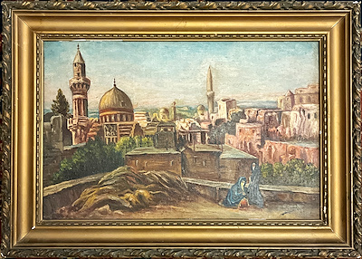 Bouet imzalı tablo — Yağlı Boya, 30×20 cm, 4.000 TL müzayede satışı