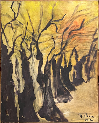 Nesteren Tamer imzalı tablo — Yağlı Boya, 55×45 cm, 5.000 TL müzayede satışı