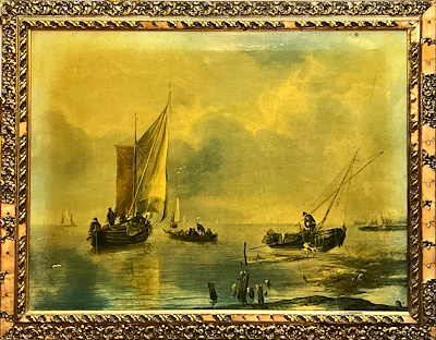Dönem imzalı tablo — Baskı, 95×70 cm, 3.250 TL müzayede satışı