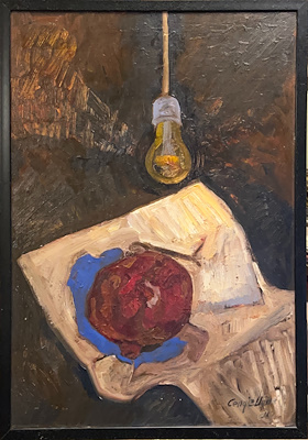 Cengiz Uğur imzalı tablo — Yağlı Boya, 50×70 cm, 3.000 TL müzayede satışı