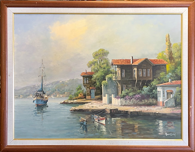 Murat Ersin imzalı tablo — Yağlı Boya, 80×60 cm, 7.000 TL müzayede satışı