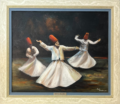 Bedia Bıçakçı imzalı tablo — Yağlı Boya, 51×60 cm, 2.250 TL müzayede satışı