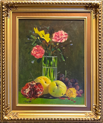 Jamshid Towfighi imzalı tablo — Yağlı Boya, 45×35 cm, 6.500 TL müzayede satışı