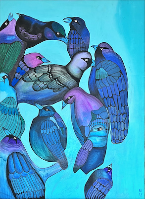 Nil imzalı tablo — Yağlı Boya, 50×70 cm, 2.000 TL müzayede satışı