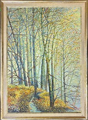Tülin Demir imzalı tablo — Yağlı Boya, 70×50 cm, 5.500 TL müzayede satışı