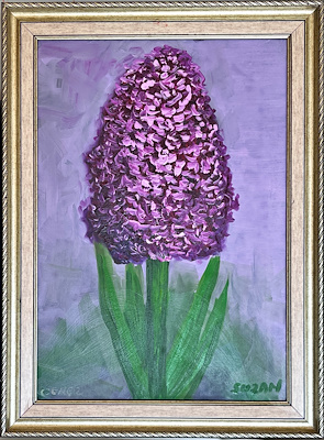Suzan imzalı tablo — Akrilik Boya, 35×50 cm, 1.100 TL müzayede satışı