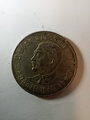 NAZİ HATIRA PARA-1933 Tarihli, Bir Yüzü Adolf Hitler Görselli