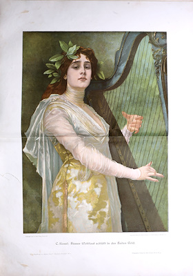 Moderne Kunst In Meister Holzschnitten; 1901 Yılında H. S. Hermann