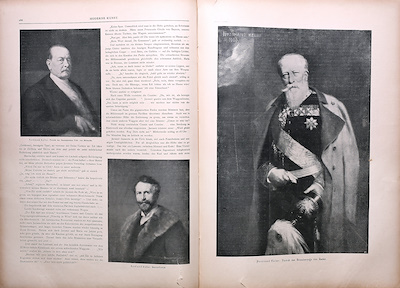 Moderne Kunst In Meister Holzschnitten; 1901 Yılında H. S. Hermann