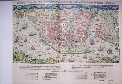 Kostabi Upheaval 1982 直筆原画 İstanbul Haritaları 1422 - 1922 - Ayşe Yetişkin Kubilay - Denizler