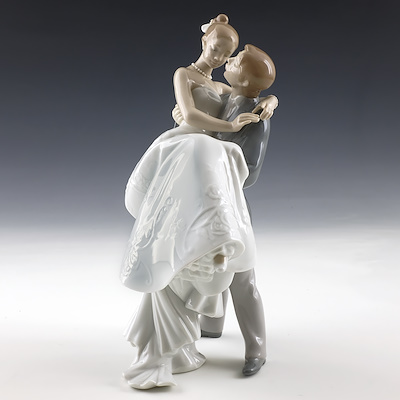 LLADRO PORSELEN BİBLO-Wedding Collection serisi gelin ve damat