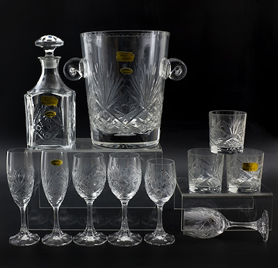 L'ARTISAN BACCARAT CRYSTAL SET, 44 PCS-L'artisan/Baccarat maker's