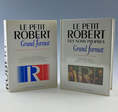 LE PETIT ROBERT DES NOMS PROPRES GRAND FORMAT DICTIONNAIRE