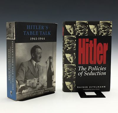 2 BOOKS ABOUT ADOLF HITLER (ENGLISH)-Hitler's Table Talk 1941-1944
