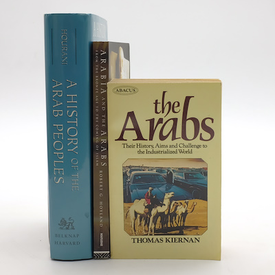 洋書 ARABIA ART DEPARTMENT SOCIETY 20 YEARS 3 BOOKS ABOUT ARABIAN HISTORY (ENGLISH)-Thomas Kiernan, The Arabs