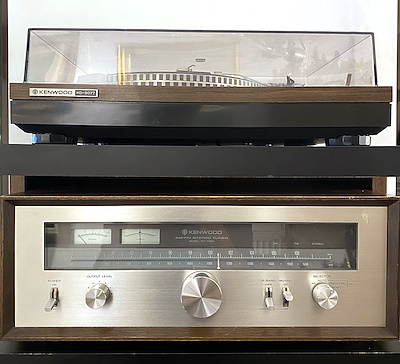 KENWOOD MUSIC SET-Kenwood, 1970s. Cassette recorder (KX-830