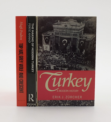 3 BOOKS ABOUT HISTORY OF TURKISH REPUBLIC (TURKISH)-Erik J