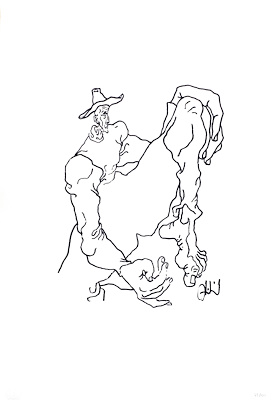 ABİDİN DİNO (1913-1993)-Hand, monochrome-silk screen, numbered and