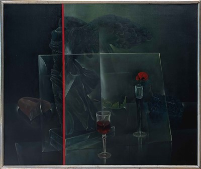 SEZAI KARA (b.1959)-Untitled, oil on canvas, signed. 100 x 116 cm