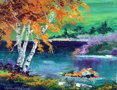 Veysel Akkuş imzalı tablo — Yağlı Boya, 50×50 cm, 2.300 TL müzayede satışı