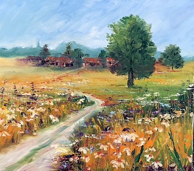 Veysel Akkuş imzalı tablo — Yağlı Boya, 50×50 cm, 2.300 TL müzayede satışı