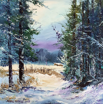 Veysel Akkuş imzalı tablo — Yağlı Boya, 50×50 cm, 2.550 TL müzayede satışı