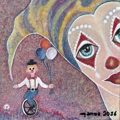 Gamze Başaran imzalı tablo — Yağlı Boya, 20×20 cm, 1.500 TL müzayede satışı