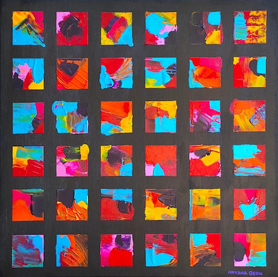 Haydar Berk imzalı tablo — Yağlı Boya, 50×50 cm, 3.500 TL müzayede satışı