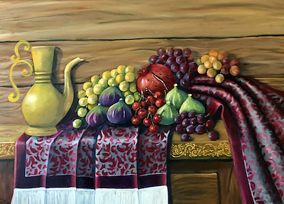 Şahnaz Kahvand imzalı tablo — Yağlı Boya, 55×73 cm, 1.500 TL müzayede satışı