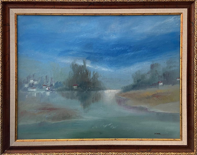 Yeşer imzalı tablo — Yağlı Boya, 40×50 cm, 2.000 TL müzayede satışı