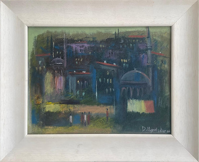 David Ughrelidze imzalı tablo — Yağlı Boya, 30×40 cm, 2.500 TL müzayede satışı