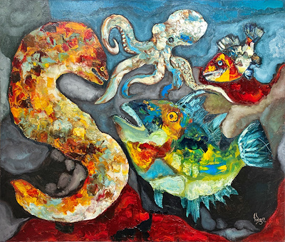 Murat Tolga imzalı tablo — Yağlı Boya, 100×120 cm, 95.000 TL müzayede satışı