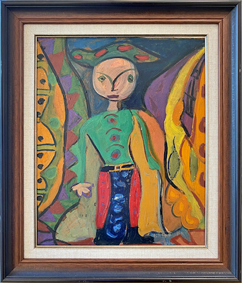 Hasan Kaptan imzalı tablo — Yağlı Boya, 40×30 cm, 10.000 TL müzayede satışı