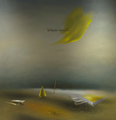Ekrem Kahraman imzalı tablo — Yağlı Boya, 200×200 cm, 105.000 TL müzayede satışı