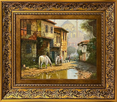 Ahmet Birol Can imzalı tablo — Yağlı Boya, 30×40 cm, 22.000 TL müzayede satışı