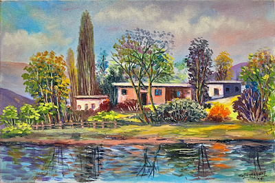 Halil Akkurt imzalı tablo — Yağlı Boya, 40×60 cm, 6.000 TL müzayede satışı