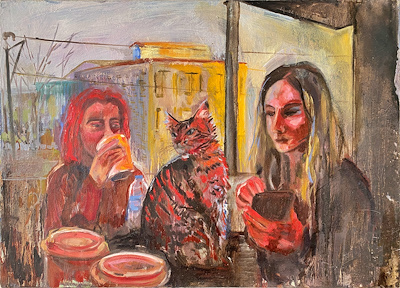 Ayşe Nisan Bilgin imzalı tablo — Yağlı Boya, 50×70 cm, 1.250 TL müzayede satışı
