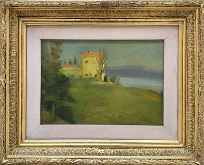 Edip Hakkı Köseoğlu imzalı tablo — Yağlı Boya, 33×23 cm, 80.000 TL müzayede satışı